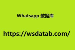 Whatsapp 数据库 1